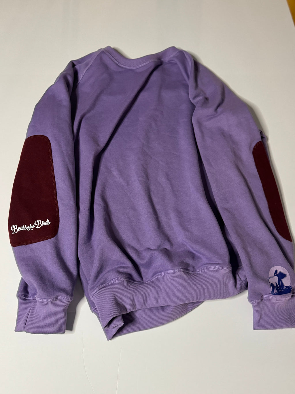 Purple sweatshirt