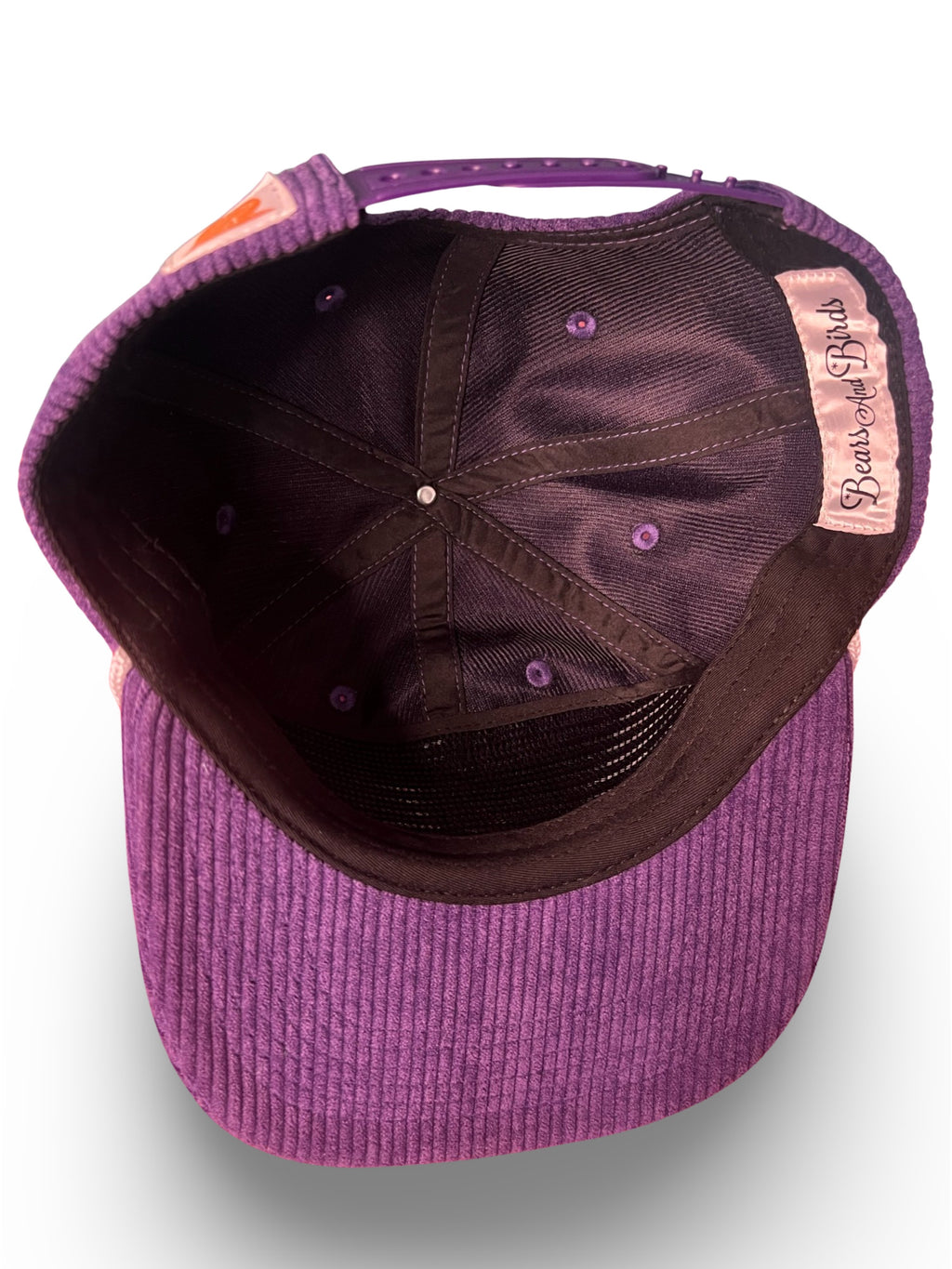 Purple Corduroy hat