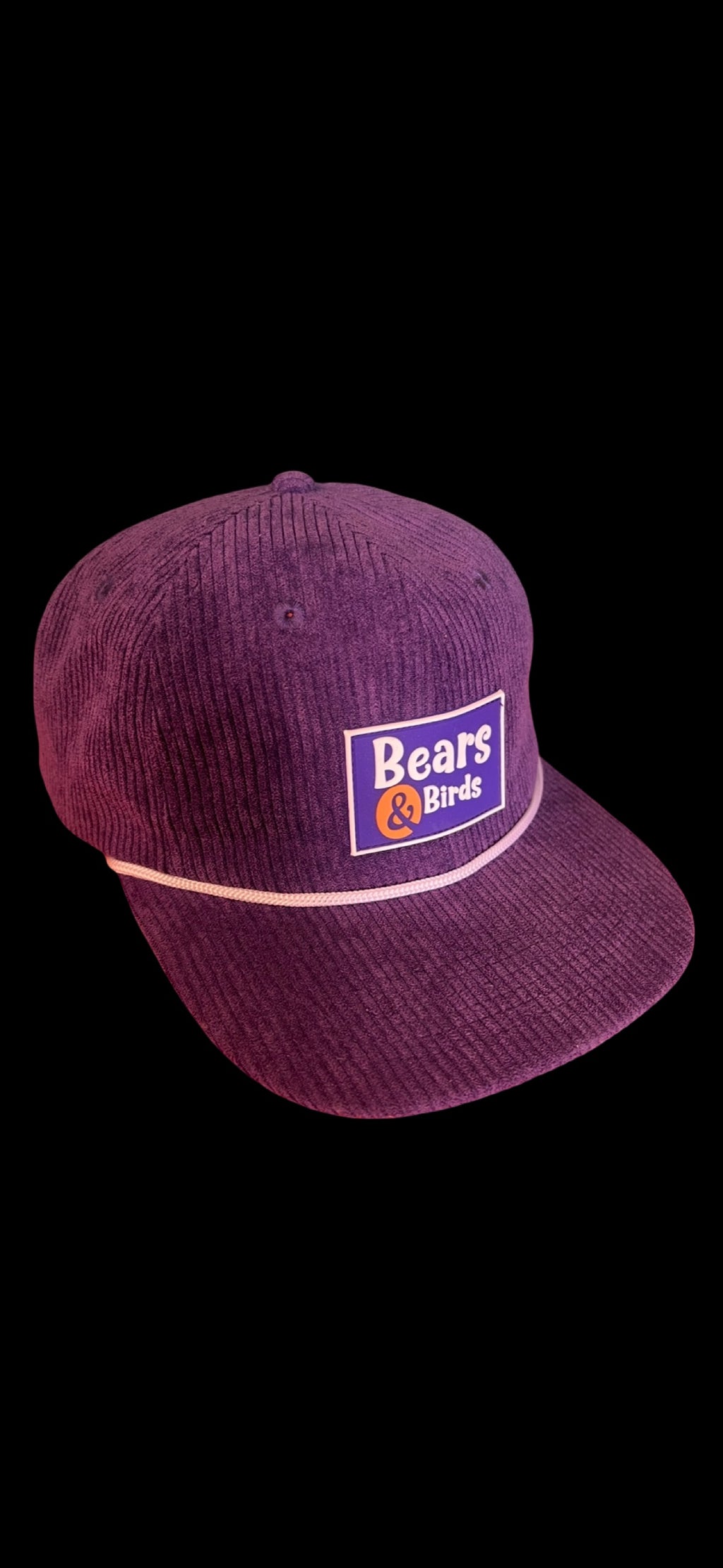 Purple Corduroy hat
