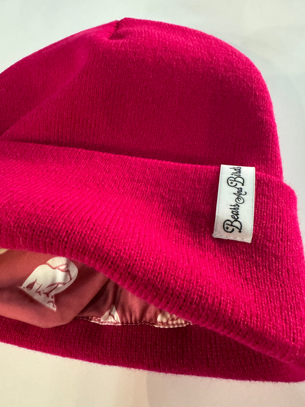 Satin lined beanie