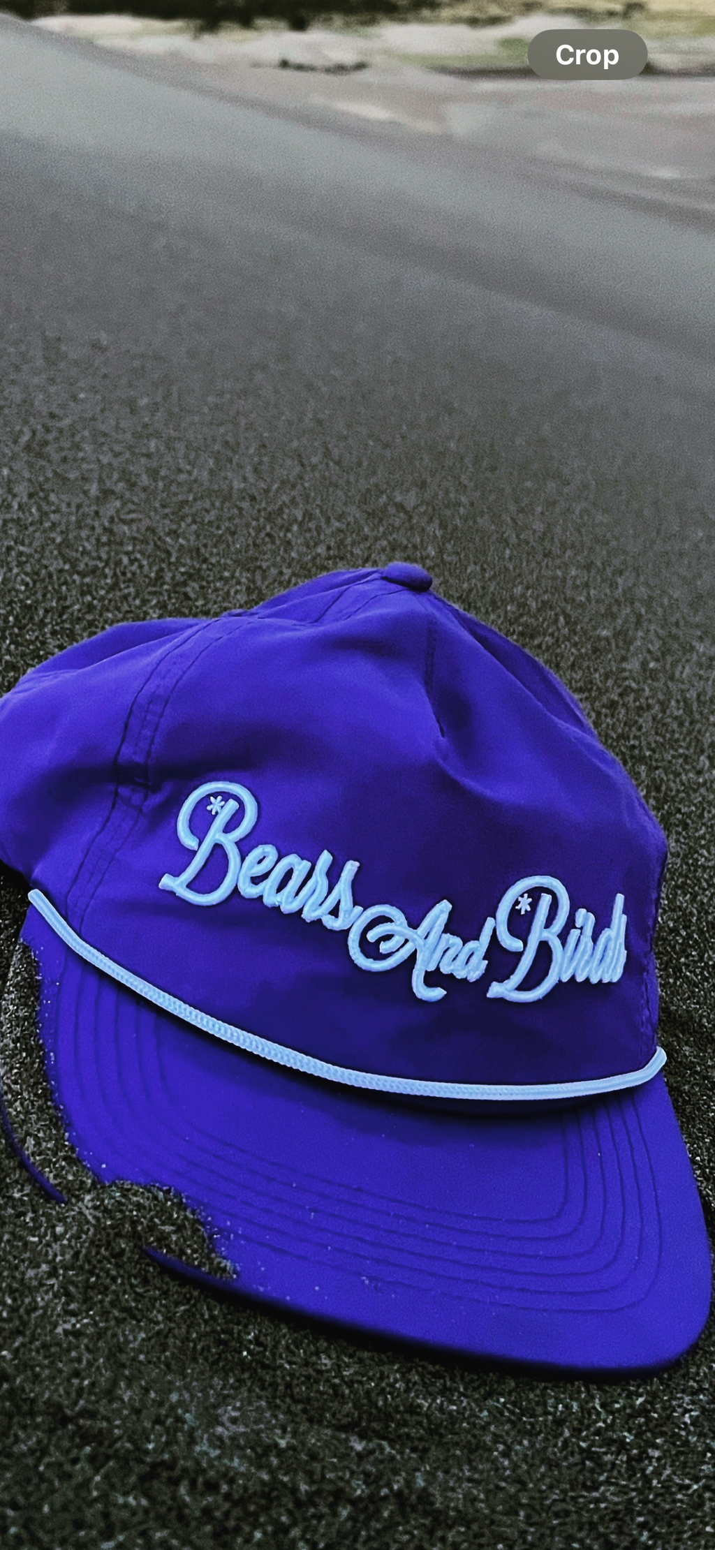 Purple OG script hat